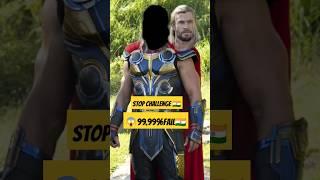 Sigma rule Thor stopchallenge 99.99%wrong heads #thor puzzle @TwistedFood  #youtubeshorts #shorts