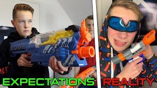 Nerf War: Expectations VS Reality 2