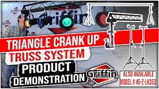 Griffin Triangle Crank Up Truss Stand Lighting System Product Demonstration Model LK353 & 45-Z-LK353