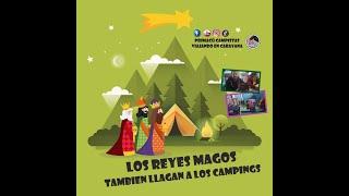 LOS REYES MAGOS LLEGAN AL CAMPING!!!! La familia primacu campistas se ha portado muy bien