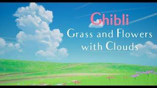 Adjusting Shadows and Color Stem | Ghibli Grass and Flowers with Clouds