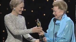 Deborah Kerr receiving an Honorary Oscar®