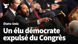 États-Unis : l'expulsion d'un élu démocrate lors du discours de Donald Trump au Congrès