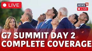 G7 Summit Live | G7 Summit Italy Live | Italian PM Giorgia Meloni To Host G7 Summit Live | N18L