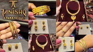 Tanishq Pure 22KT Gold Mix Latest Jewellery Collection for Daily Wear & Festivals