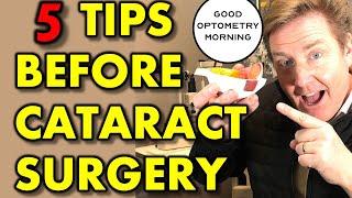 5 TIPS BEFORE CATARACT SURGERY: How to prepare for cataract surgery