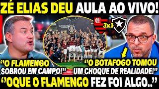  CIRÚRGICO! ZÉ ELIAS DESTROÇOU TUDO APÓS O TÍTULO DO FLAMENGO NA SUPERCOPA SOBRE O BOTAFOGO!