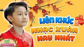 BÉ MONG XUÂN LẮM, BÁNH CHƯNG XANH - Liên khúc nhạc thiếu nhi mầm chồi lá mừng xuân mới