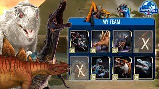 Finding the NEXT BEST Jurassic World Alive PVP TEAM of 8!