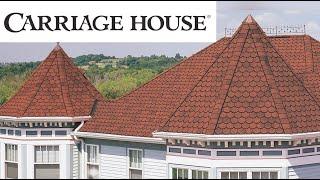 Carriage House® Scalloped Slate-Look Luxury Roofing Shingles | CertainTeed