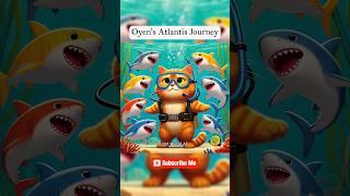 Oyen's Atlantis Journey  #catadventures #cat #funny #cat #meow #shorts #catlover