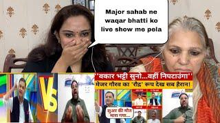 Major Gaurav arya VS Waqar Bhatti Debate || Pakistani Reaction