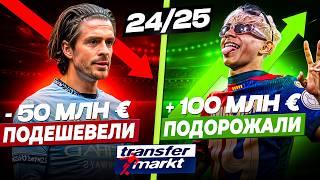 САМЫЕ ПОДОРОЖАВШИЕ И ПОДЕШЕВЕВШИЕ ИГРОКИ ЗА СЕЗОН 24/25 | Итоги сезона