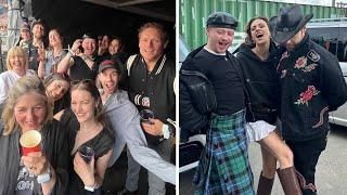 Outlander Cast @ Taylor Swift Eras Tour 2024 Edinburgh