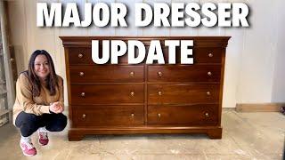 Easy Dresser Update With A Modern Twist | Furniture Flip