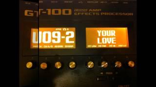 Boss GT-100 REAL TESTING PATCHES