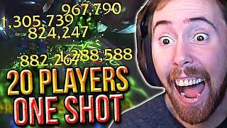 A͏s͏mongold Reacts to "ONE SHOTTING 20 People with 1 Chaos Bolt" | By Rextroy