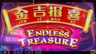 Free spins and bonus on Endless Treasure Slot Machine #slotstatick #bonusspin #bestslotplay