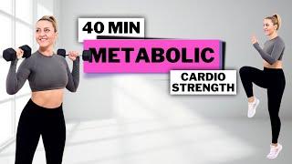 40 MIN METABOLIC WORKOUTBoost Your MetabolismBurn Fat & Activate All Your MusclesALL STANDING