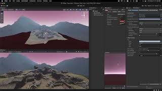 UNITY Render Pipelines, SkyBox and Cameras.