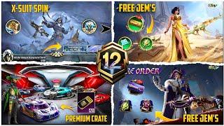  Premium Crate New Changes In 3.7 Update | Golden Pharaoh X-Suit Changes | Ultimate Free Jess Event