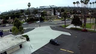 Right outside Disneyland