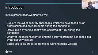 Maintaining cyber security and remote working in hybrid environments