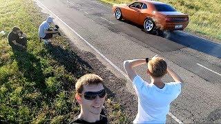 ЛТКиК & KEFIRMOLOKO | Dodge Challenger Burnout | Backstage Video