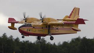 Canadair CL-415 SuperScoopers - Landing