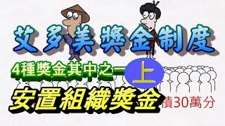 艾多美薪水從那裡來｜4筆獎金其中之一｜安置組織獎金