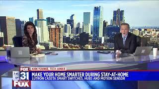 Tech Junkie - Lutron Caseta Smarthome Dimmers/Switches/Motion Sensor