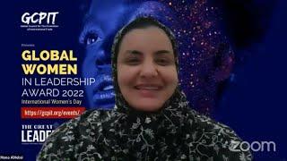 Global Women In Leadership Awards 2022 - Mona AlHebsi #awards #iwd2022 #womeninbusiness