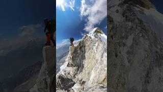 Challenging climb on Ama Dablam in the Everest Region - Nepal #Amadablam #everest #mountains #nepal