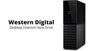 Western Digital | WD 4TB My Book Desktop External Hard Drive, USB 3.0 - WDBBGB0040HBK-NESN