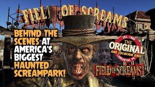 America's Best Haunted House Field of Screams - Full Behind the Scenes Tour