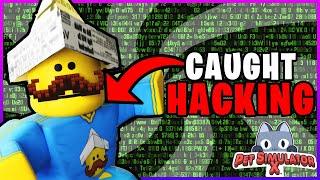 This Pet Simulator X Youtuber Got CAUGHT For HACKING!?...