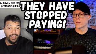 PEOPLE HAVE GIVEN UP AND STOPPED PAYING RENT