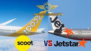  jetstar vs  scoot 2021 Airline Comparison