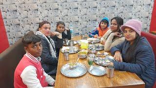 Dinner enjoy with family at parveen Restaurant || yamuna nagar||Aarti jolly 