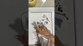 Думаю в каждом доме можно найти экспонаты для творчества#смола #ручная_работа #эпоксиднаясмола