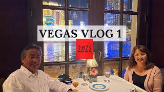 Staying at the Bellagio in Las Vegas | Room Tour, Anniversary Dinner, Breakfast |