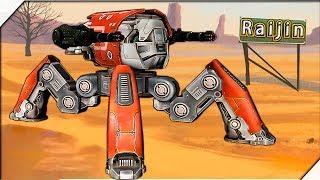 СУПЕР РОБОТ ПАУК Raijin - Игра War Robots. Игры для андроид. Битва роботов  2