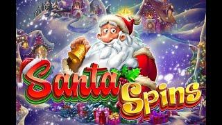 Santa Spins Slot HUGE WIN  NICE BONUSRed Tiger Gaming