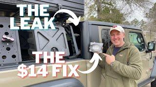 DIY Rear Window Leak Fix For Jeep Gladiator