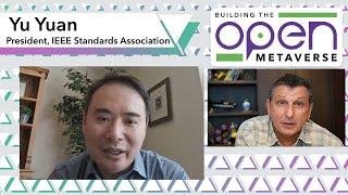 S4E12: Standardizing the Metaverse with Yu Yuan - Building The Open Metaverse Podcast