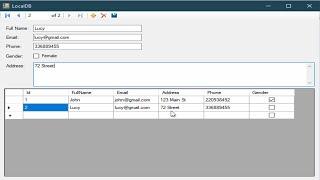 C# Tutorial - How to Connect and Use Local Database in Visual Studio 2019 | FoxLearn