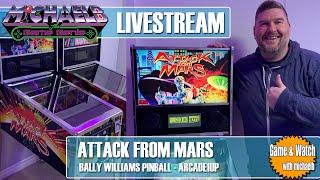 Arcade1Up Attack From Mars Live Gameplay | MichaelBtheGameGenie