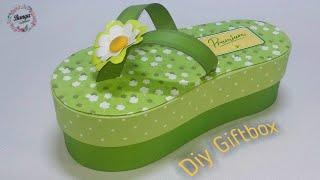 Diy Gift box | Crafts | Gift Ideas | Kotak Sandal | Slipper Box