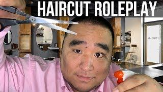 [ASMR] Relaxing Haircut RP ️ (Scissors, Brushing, Shampoo) | MattyTingles