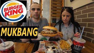 МУКБАНГ С ВАРЕЙ / БУРГЕР КИНГ / ВОППЕР / БУРГЕРЫ / FAST FOOD / ОБЖОР/ EATING Mukbang / ASMR АСМР